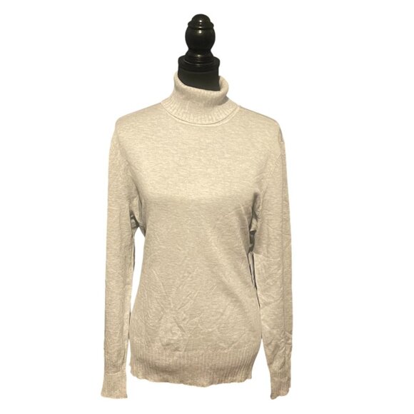 Time and Tru Sweaters - Time and Tru  Ribbed Turtleneck